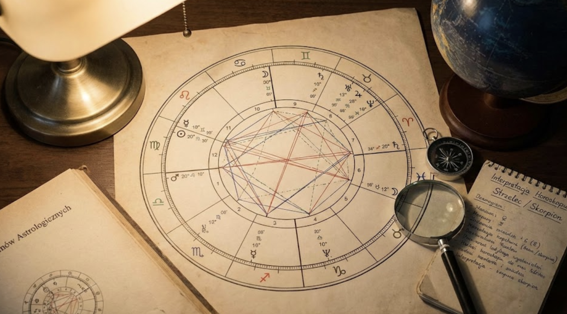 Kosmogram urodzeniowy i horoskop: Twoja mapa do zrozumienia siebie i interpretacja gwiazd